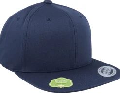 Online Yupoong Organic Navy Snapback - Blue