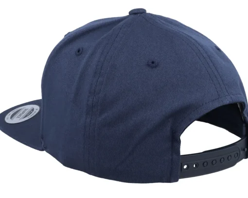 Online Yupoong Organic Navy Snapback - Blue
