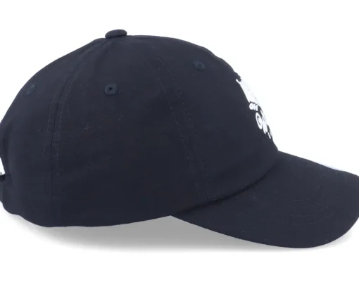 Organic Caps-Picture Organic Paxston Soft Cap Black Dad Cap -