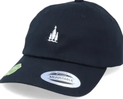 Clearance Wild Spirit Organic Tiny Pine Trees Black Dad Cap -