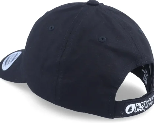 Dad Cap | Organic Caps-Picture Organic WWF Paxston Cap Black Dad Cap -