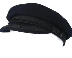 Best CTH Ericson Oscar Wool Dark Marin Flat Cap -