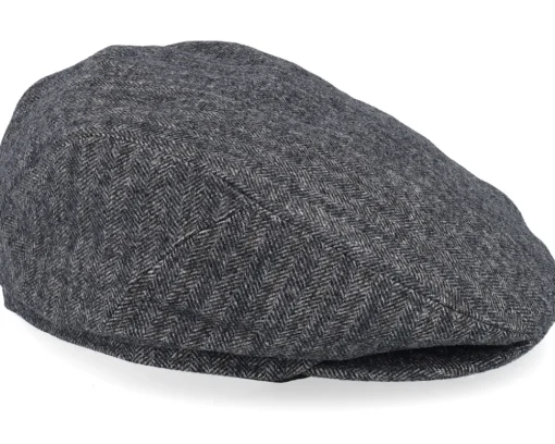 Clearance Barts Oslo Cap Heather Grey Flat Cap -