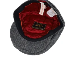 Clearance Barts Oslo Cap Heather Grey Flat Cap -