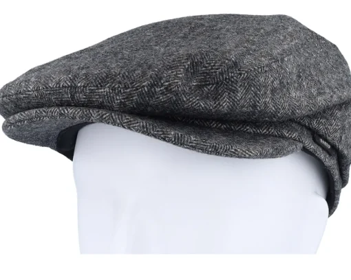 Clearance Barts Oslo Cap Heather Grey Flat Cap -