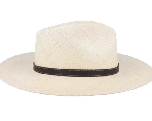 Straw Hat-Stetson Outdoor Panama Natural Straw Hat -