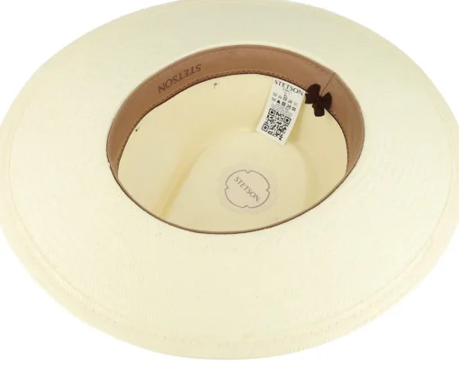 Straw Hat-Stetson Outdoor Toyo Lnatural With Vintage Finish Straw Hat -