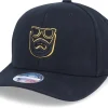 Adjustable-Bearded Man Outline Logo 3D Black 110 Adjustable -