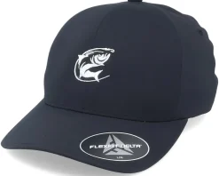 Online Skillfish Oval Fishing Logo Black Delta Flexfit -