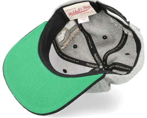 Snapback-Mitchell & Ness Own Brand Melton Patch /Black Snapback - Grey