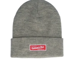 Cuff Beanies-Mitchell & Ness Own Brand Roll Up Beanie Sand Cuff -