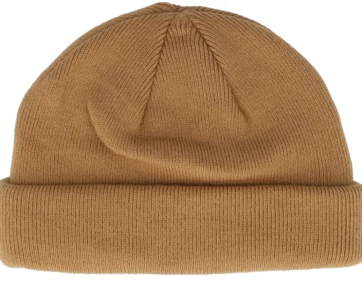 Short Beanies | Blank Beanies-Beechfield Oxford Navy Recycled Mini Fisherman Short Beanie - Blue