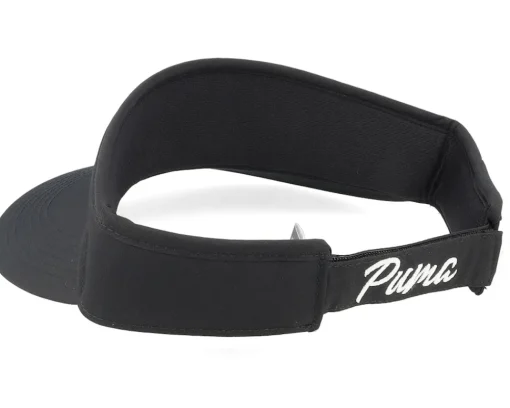 New Puma P Black/Bright White Visor -
