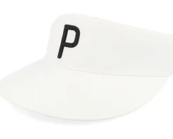 Golf | Visor-Puma P Bright /Black Visor - White