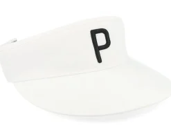 Golf | Visor-Puma P Bright /Black Visor - White