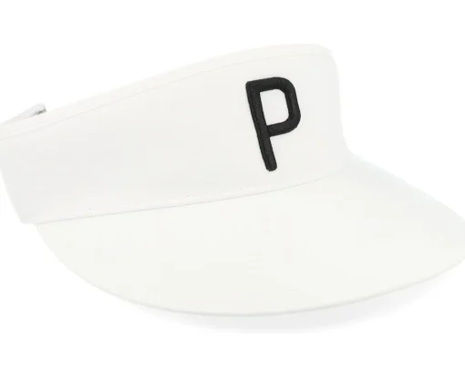 Golf | Visor-Puma P Bright /Black Visor - White
