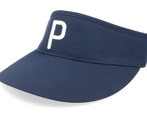 Golf | Visor-Puma P Bright /Black Visor - White