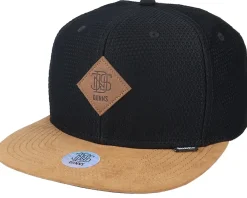 Best Djinns 6P Sb Honey Knit Black Snapback -