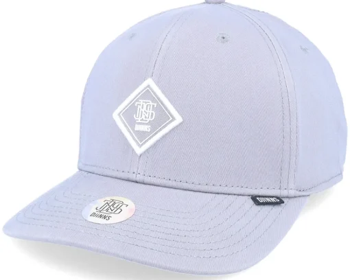 Adjustable-Djinns 6P Truefit 2.0 Brushed Twill Grey Adjustable -