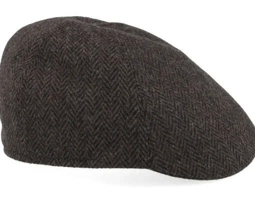 Discount Mayser Paddy Amaro Brown Flat Cap -