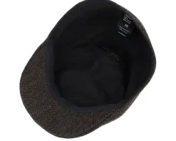 Discount Mayser Paddy Amaro Brown Flat Cap -
