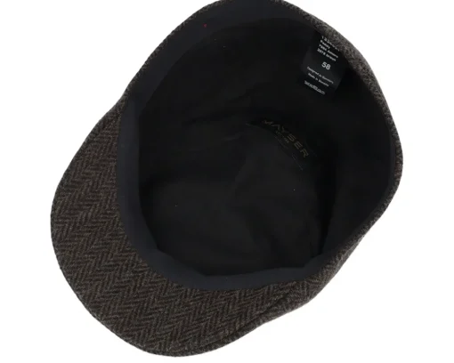 Discount Mayser Paddy Amaro Brown Flat Cap -