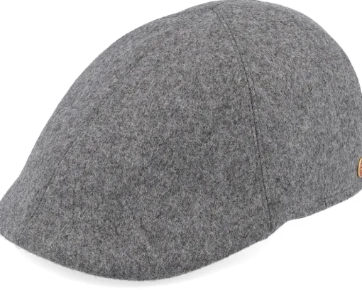 New Mayser Paddy Amaro Grey Flat Cap -