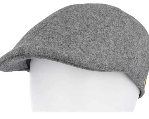 New Mayser Paddy Amaro Grey Flat Cap -