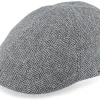 Flat Caps-Mayser Paddy Premium Grey Flatcap -