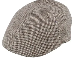Flat Caps-Mayser Paddy Tweed Beige Flat Cap -