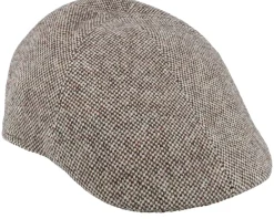 Flat Caps-Mayser Paddy Tweed Beige Flat Cap -