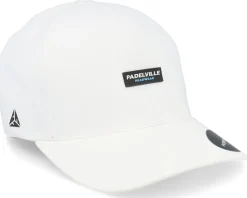 Fashion Padelville Padel Headwear Blue Rubber Delta Flexfit - White