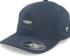 Sport-Padelville Padel Headwear White Rubber Navy Delta Flexfit - Blue
