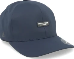 Sport-Padelville Padel Headwear White Rubber Navy Delta Flexfit - Blue