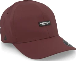 Best Padelville Padel Headwear White Rubber Maroon Delta Flexfit - Red