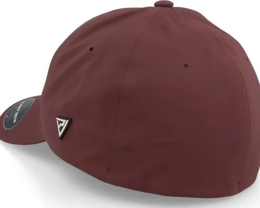 Best Padelville Padel Headwear White Rubber Maroon Delta Flexfit - Red