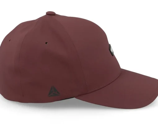 Best Padelville Padel Headwear White Rubber Maroon Delta Flexfit - Red