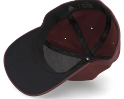 Best Padelville Padel Headwear White Rubber Maroon Delta Flexfit - Red