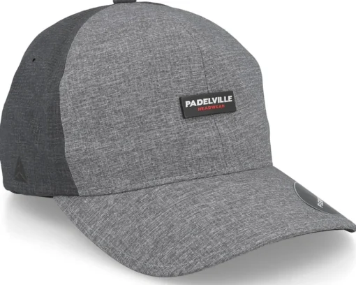 Flexfit-Padelville Padel Rubber Red Melange Charcoal Delta Flexfit - Grey