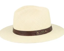Hot Headzone Panama Natural Straw Hat -