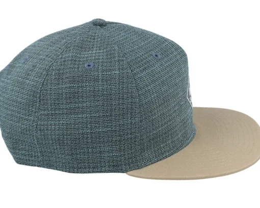 Snapback-Djinns 6 Panel Cap Cottoncheck Light Olive Snapback -