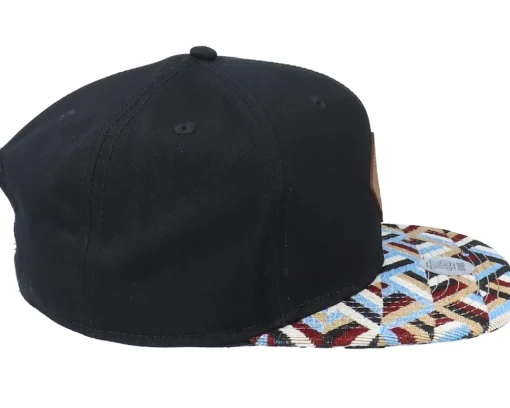 Snapback-Djinns 6 Panel Cp Tritri Rev. Black Snapback -