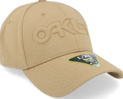 Sport-Oakley 6 Panel Stretch Hat Embossed Coyote Flexfit - Beige