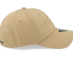Sport-Oakley 6 Panel Stretch Hat Embossed Coyote Flexfit - Beige