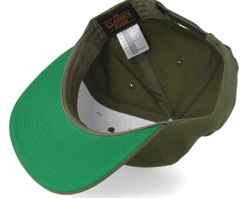 Snapback-Origami Paper Fox Green Snapback -