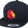 Snapback-Origami Paper Lion Black Snapback -