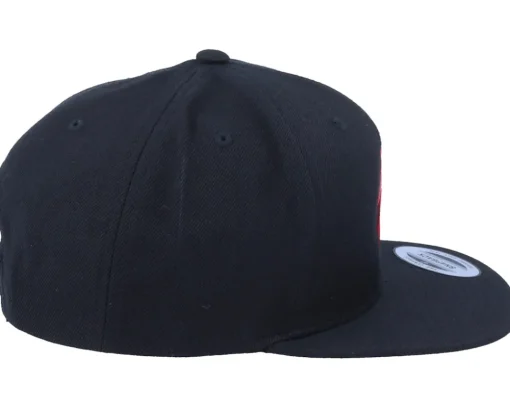 Snapback-Origami Paper Lion Black Snapback -