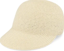 New Seeberger Paper Mix Braid Cap Linen/Linen Fitted -