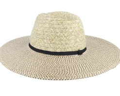 Fashion Seeberger Papierstrohborten- Mix Fedora Straw Hat -