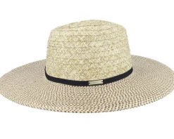 Fashion Seeberger Papierstrohborten- Mix Fedora Straw Hat -
